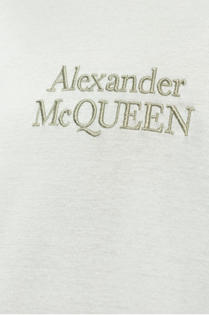 Alexander McQueen ALEXANDER MCQUEEN KASZMIROWE SPODNIE