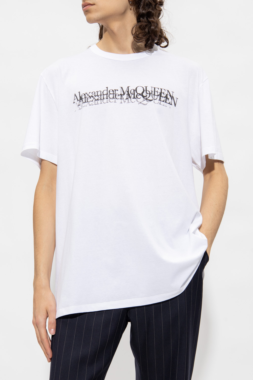 Alexander McQueen alexander mcqueen black foulard