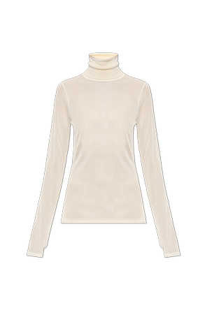 Transparent turtleneck
