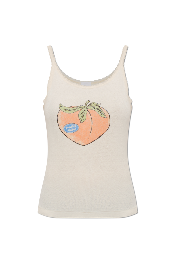 Top 'Lace Strap Tank' od RE/DONE