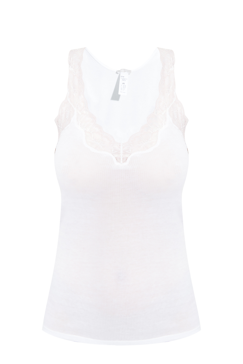 Hanro Top with lace trims