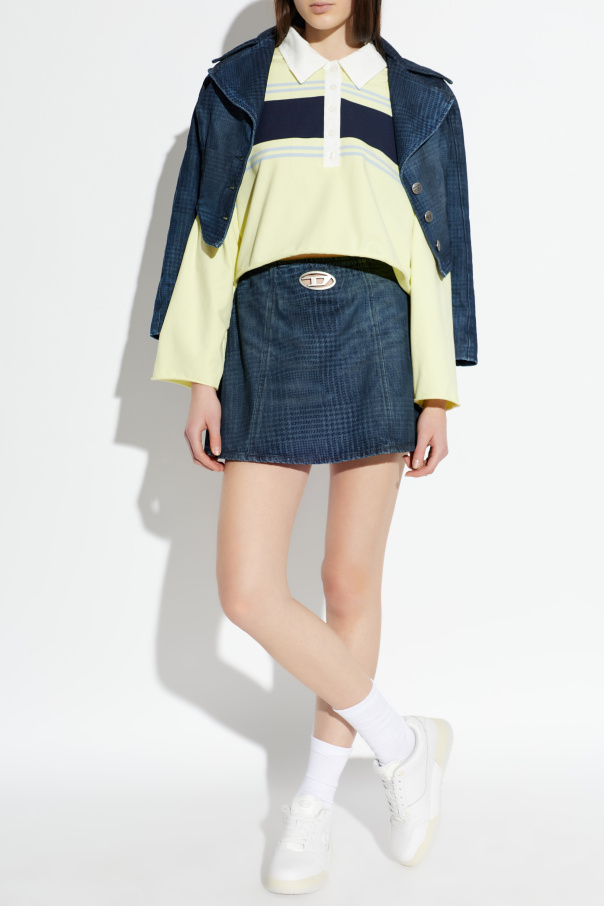 RE/DONE Polo de manga comprida