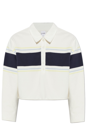 Short loose-fit polo