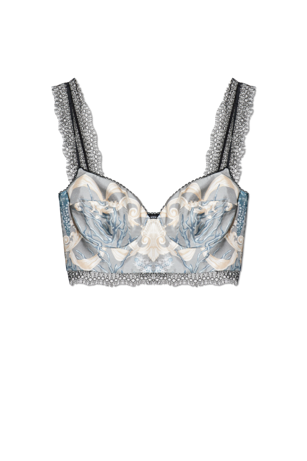 Versace Top with 'Barocco Sea' pattern