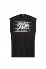 Tommy Jeans Ruimvallend T-shirt met opvallend logo op de voorkant in wit
