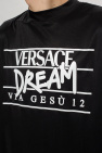 Versace T-shirt with ‘Dream via Gesu’ print