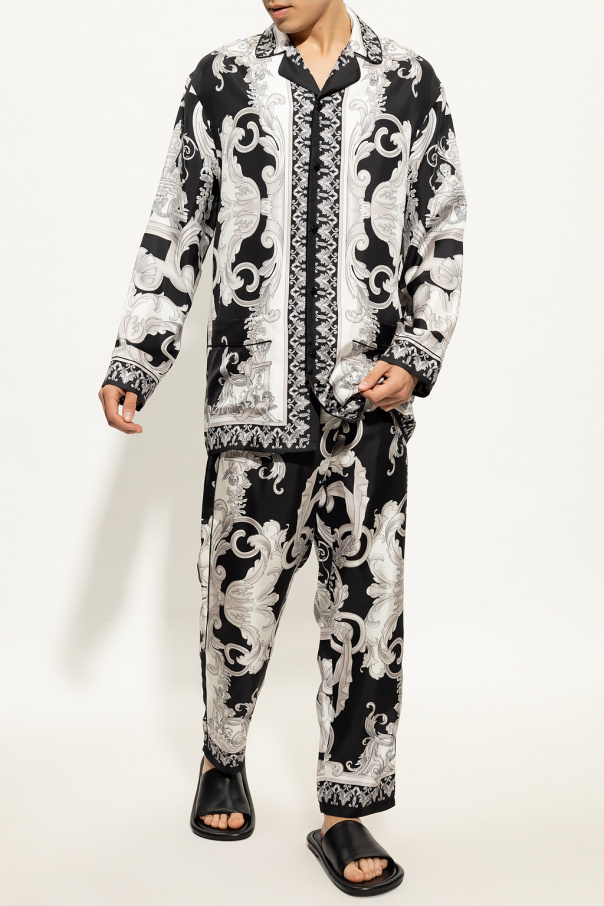 Versace Silk pyjama Low trousers
