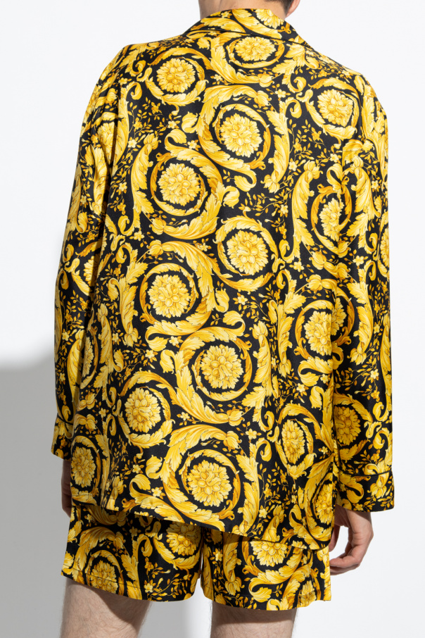 Versace Pyjama top with baroque pattern