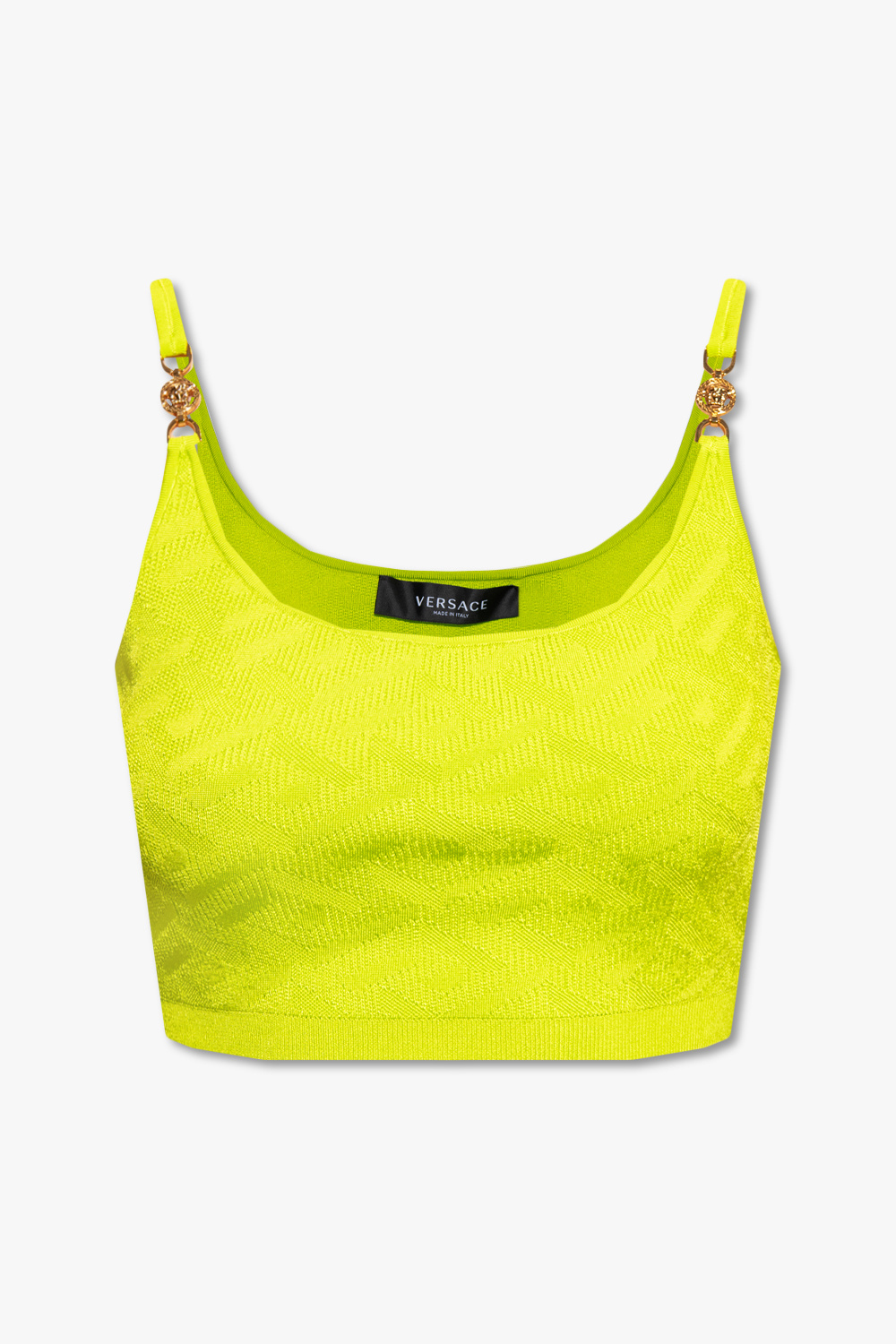 Versace Cropped tank top