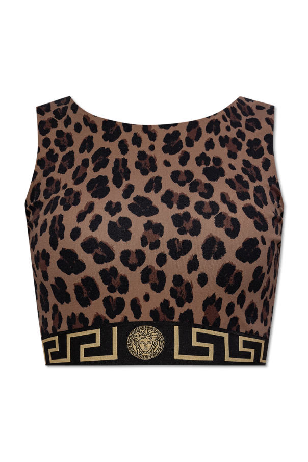 Versace Sports bra with logo