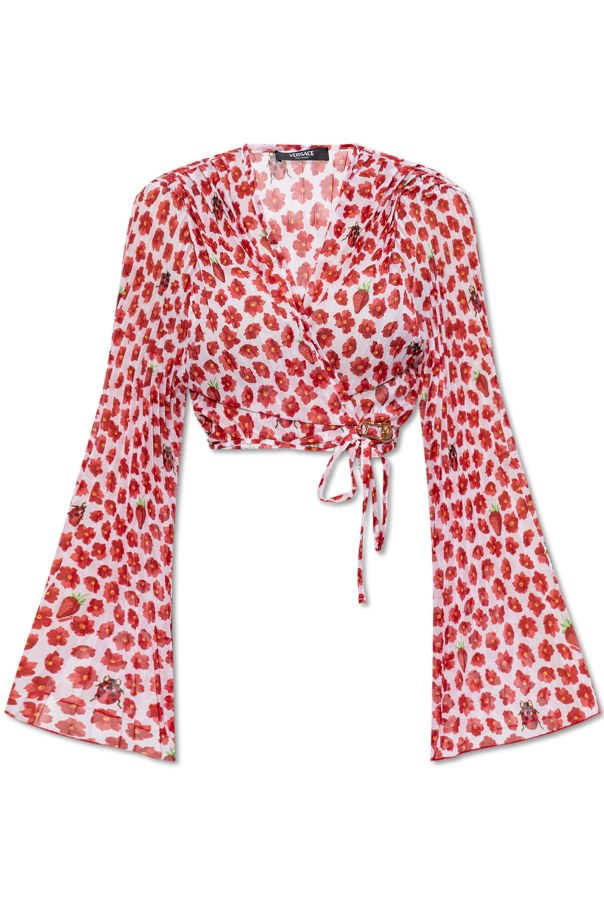 Short pleated beach shirt, zdjęcie 1 Short pleated beach shirt od Versace