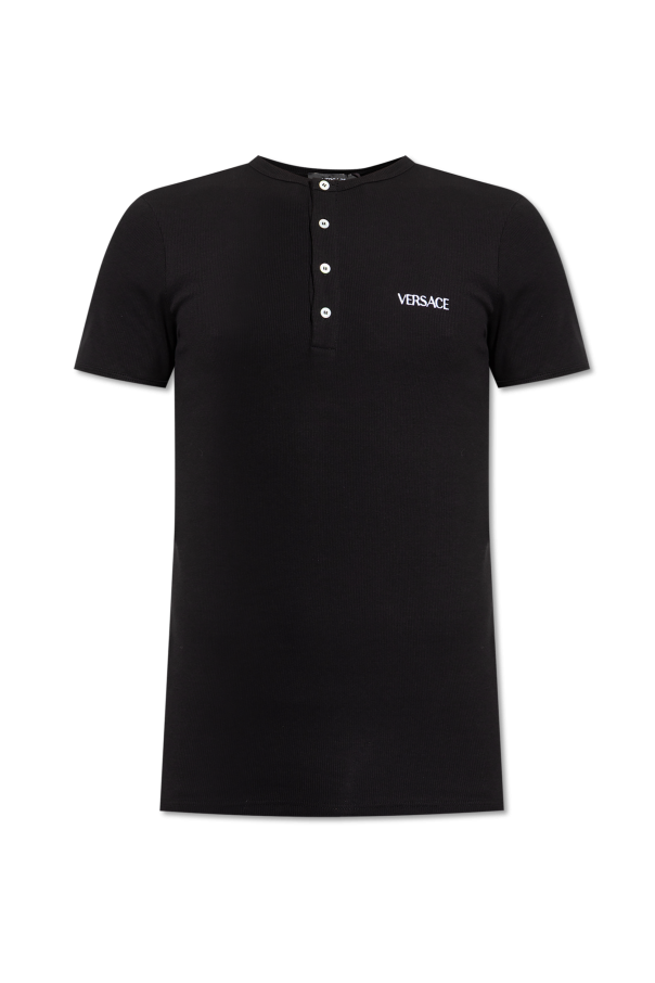 Lingerie T-shirt with embroidered logo, zdjęcie 1 Lingerie T-shirt with embroidered logo od Versace