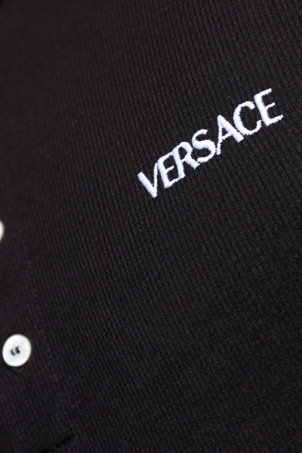 Versace Lingerie T-shirt with embroidered logo