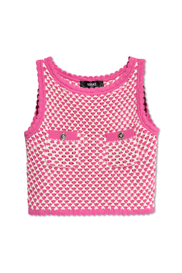 Versace Top z kieszeniami