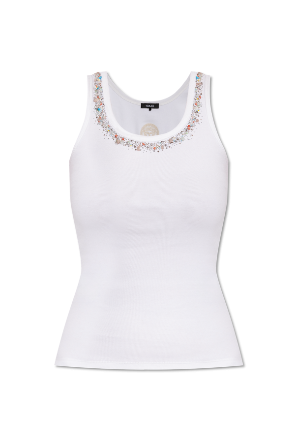 Top with crystals od Versace