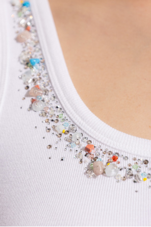 Versace Top with crystals