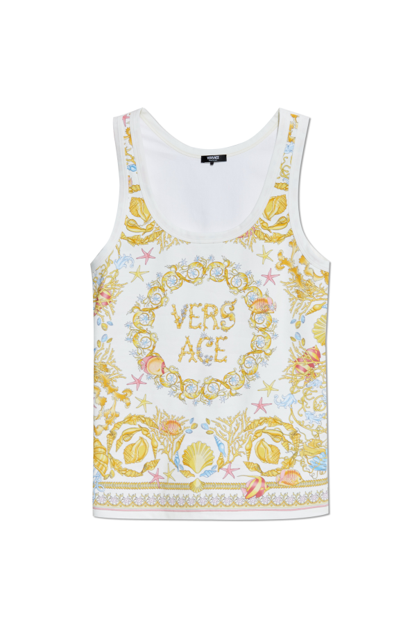 Top with colorful print, zdjęcie 1 Top with colorful print od Versace