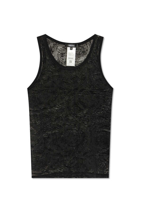 Lace top od Versace