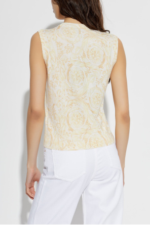 Versace Silk sleeveless top