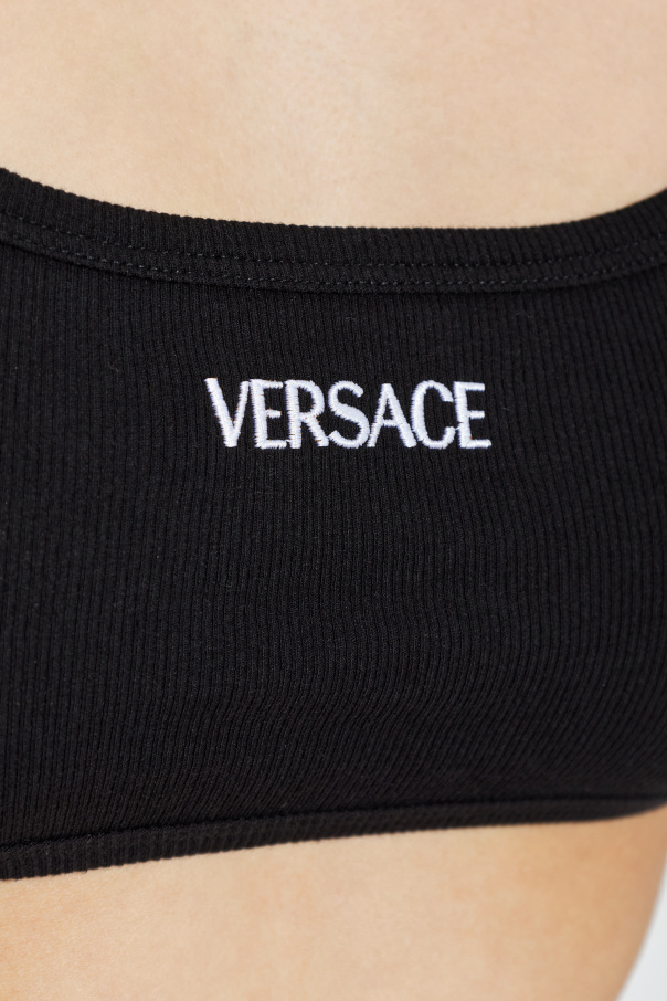 Versace Lingerie-inspired strappy top