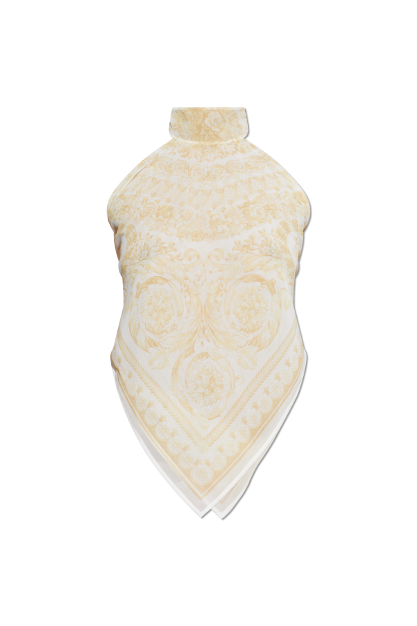 Versace Top with ‘barocco’ pattern