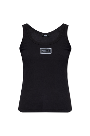 Ribbed sleeveless top