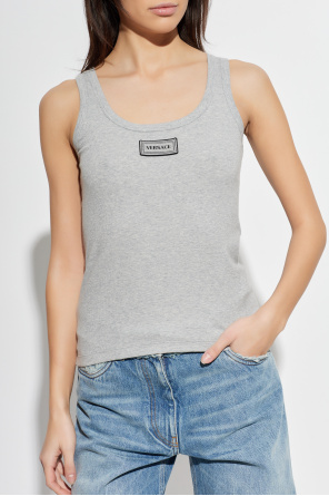 Versace Top ajustado de tirantes