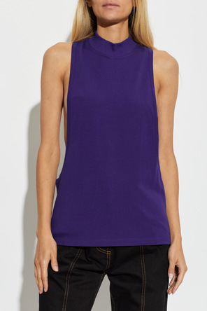 Versace Cotton sleeveless top