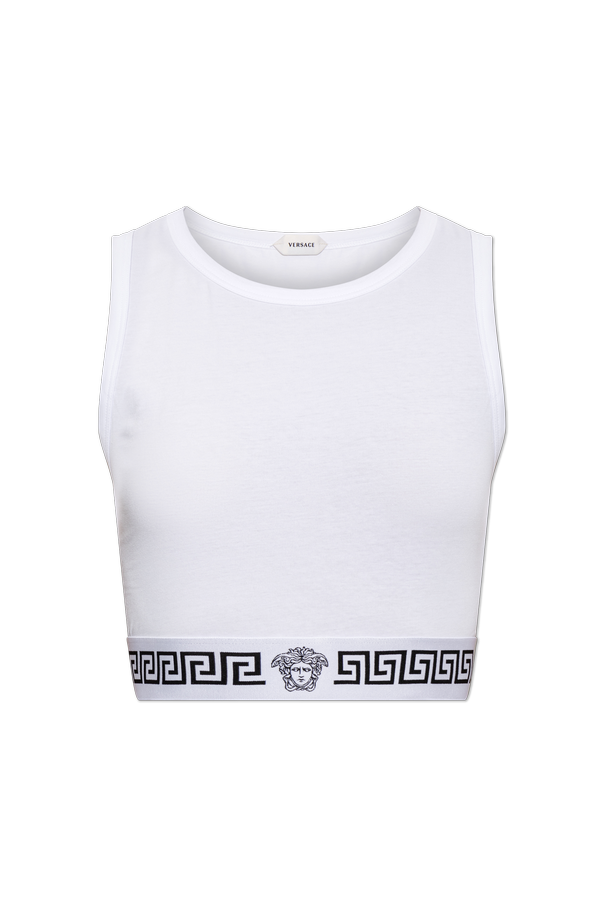 Lingerie top with logo od Versace