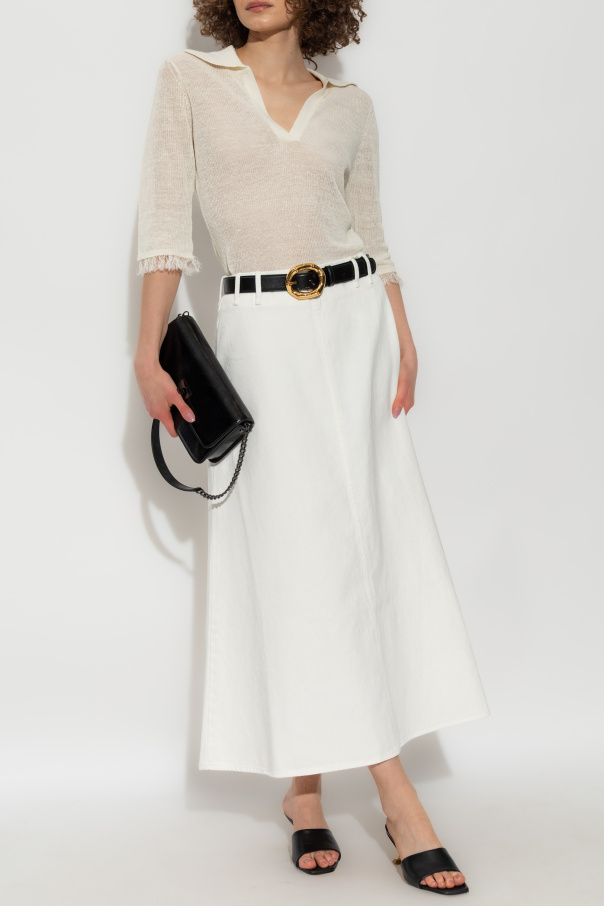 By Malene Birger Polo con flecos