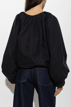 By Malene Birger 'Semara' top with puff sleeves
