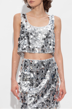 Gestuz Sequin top Glittagz