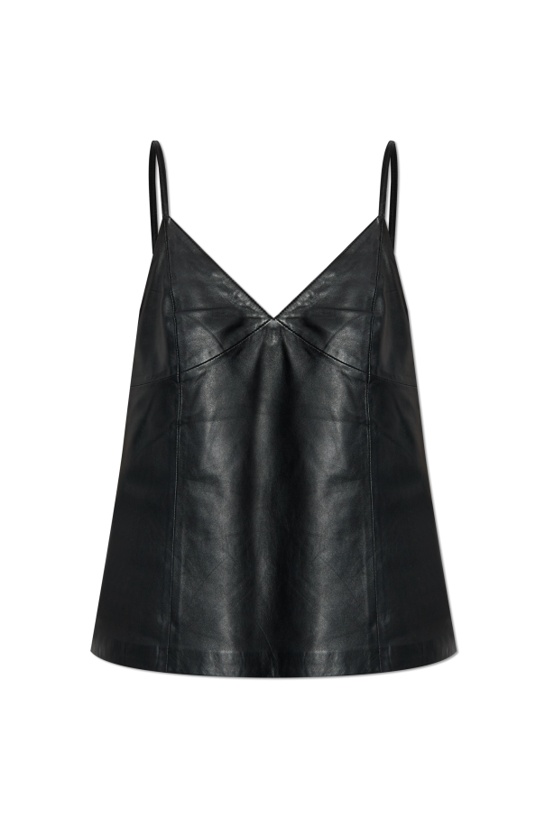 Leather top `Gzrio` od Gestuz