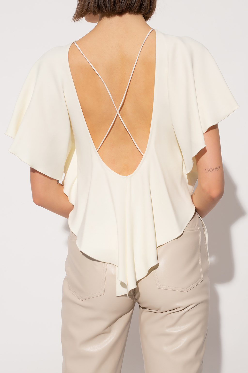 Victoria Beckham Ruffled top