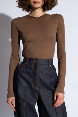 FERRAGAMO Ribbed top