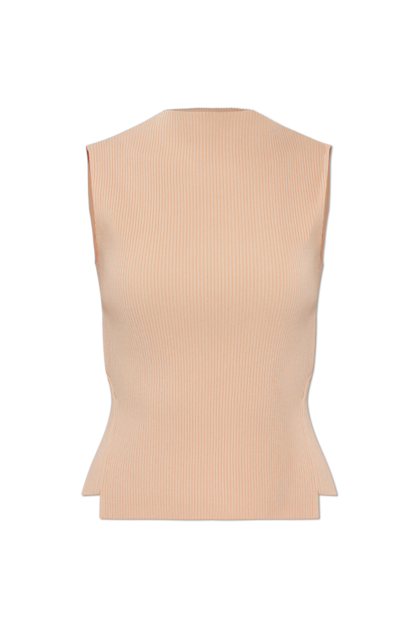 Victoria Beckham Top acanalado