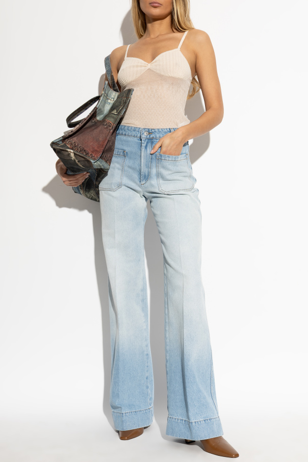 Victoria Beckham Top de tirantes