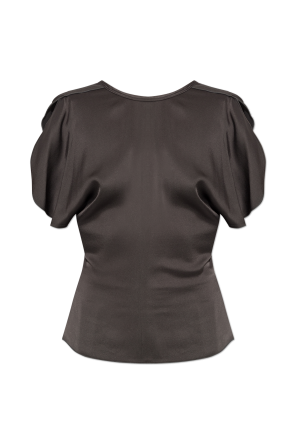 Satin top