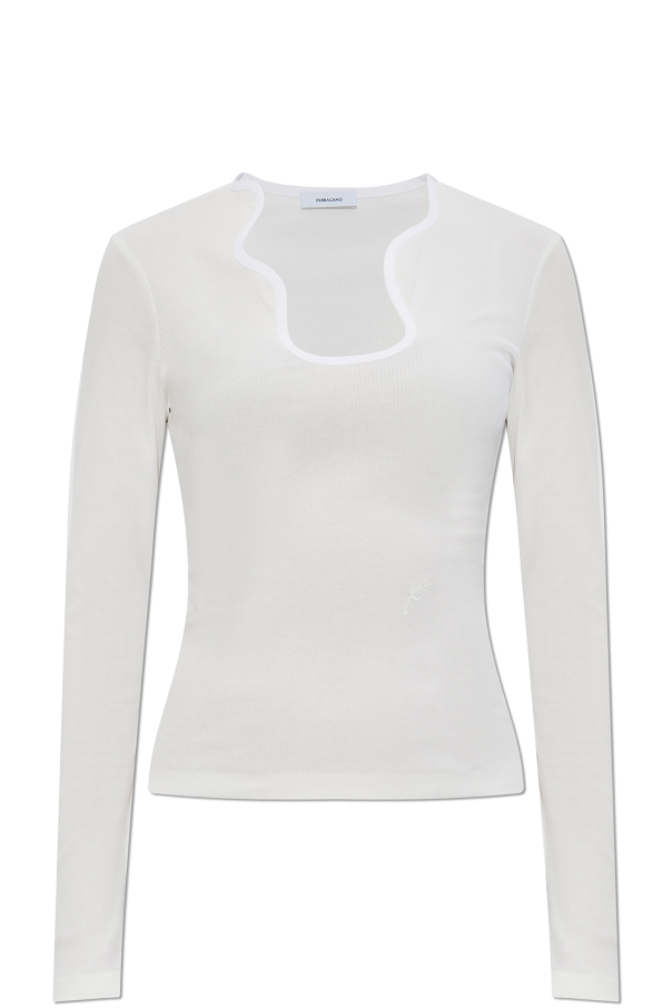 FERRAGAMO Ribbed Top