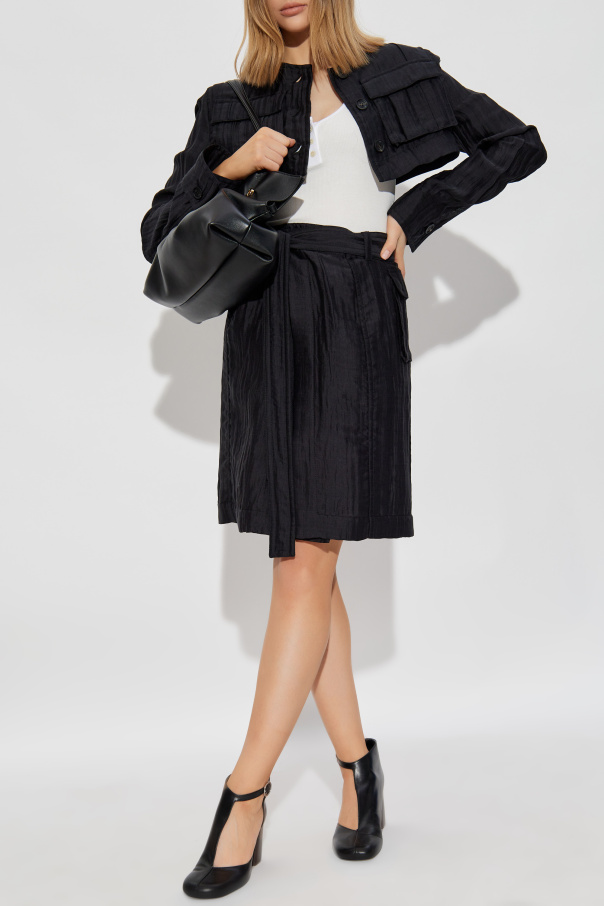 FERRAGAMO Prążkowany top