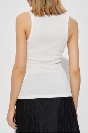 FERRAGAMO Prążkowany top