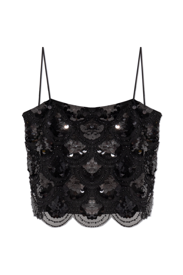 Short sequin top od ROTATE