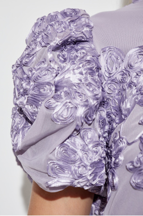 ROTATE Top mit Blumenmotiv