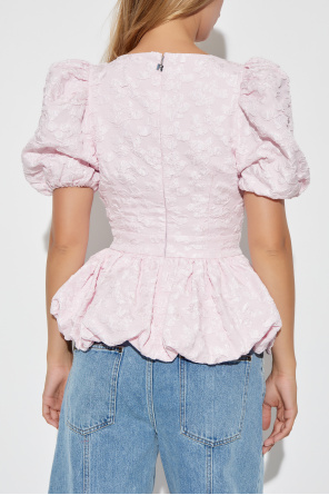 ROTATE Top with floral motif