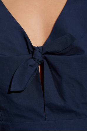 ROTATE Top con mangas abullonadas