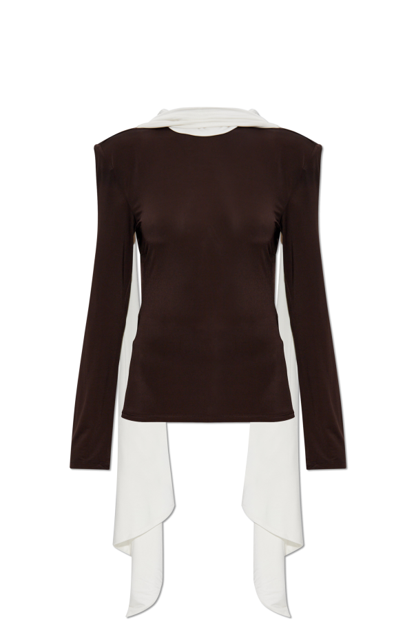 Top with open back od ROTATE