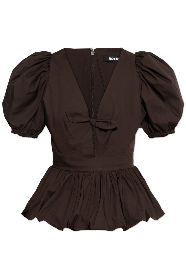 Top with puff sleeves od ROTATE