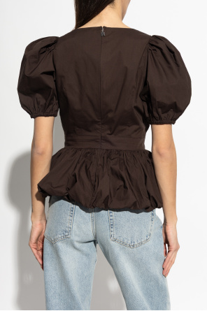 ROTATE Top with puff sleeves