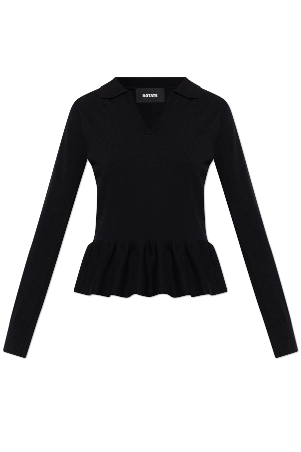 Sweater with peplum od ROTATE