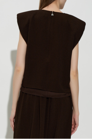 ROTATE Top mit eingenähten Schulterpolstern